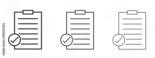 Summary icon. Simple element illustration. Can be used for web and mobile.