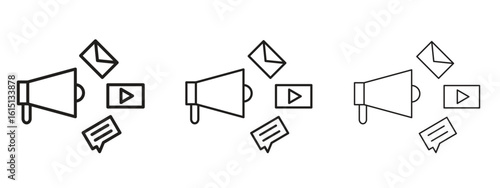 Social campaign icon. Simple element illustration. Can be used for web and mobile.