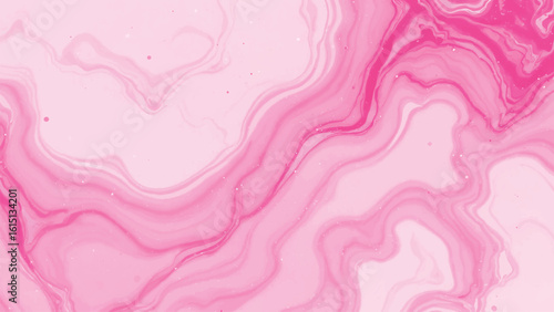 Elegant pink marble texture swirls with delicate watercolor effect background