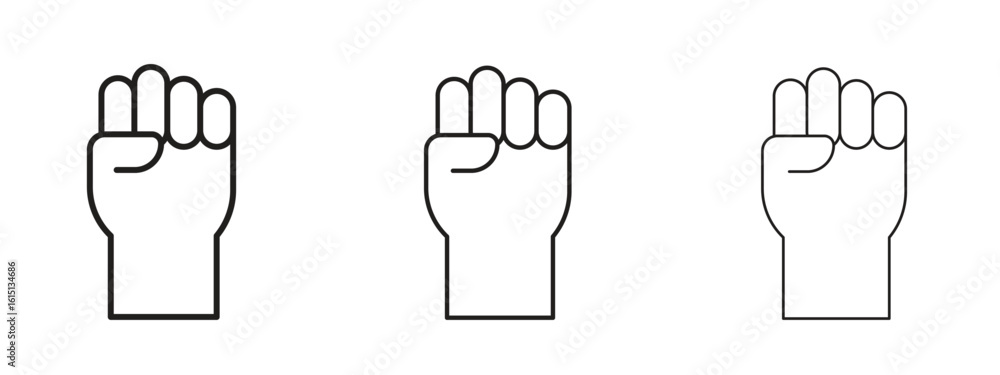 Fototapeta premium Rebellion icon. Simple element illustration. Can be used for web and mobile.