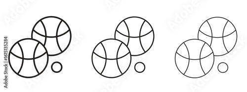 Petanque icon. Simple element illustration. Can be used for web and mobile.