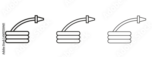 Hose icon. Simple element illustration. Can be used for web and mobile.