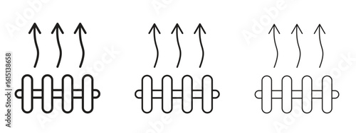 Heat icon. Simple element illustration. Can be used for web and mobile.