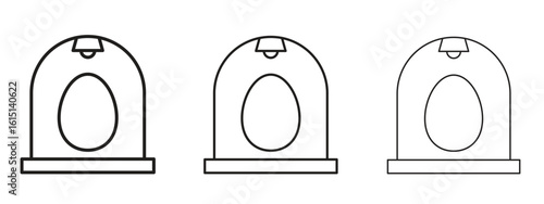Egg incubator icon. Simple element illustration. Can be used for web and mobile.