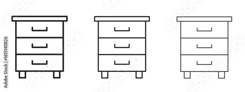 Dresser icon. Simple element illustration. Can be used for web and mobile.