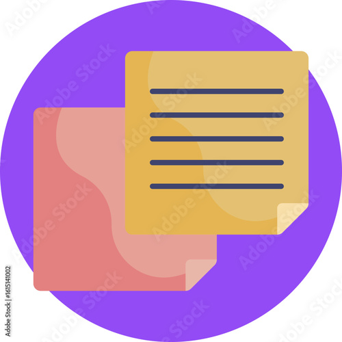 A small square note used for quick reminders and to-do lists.