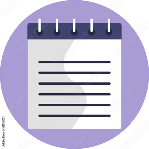 Symbolizes a piece of paper or sticky note used to jot down quick thoughts or tasks.