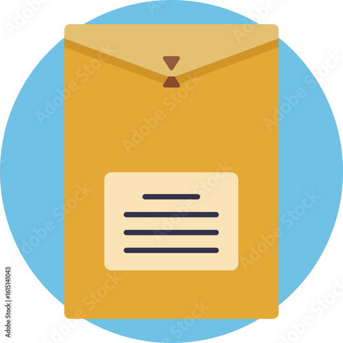 A folder or file containing organized documents or reports.