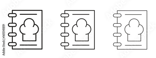 Cookbook icon. Simple element illustration. Can be used for web and mobile.