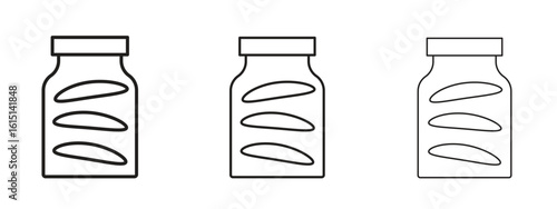 Cookies jar icon. Simple element illustration. Can be used for web and mobile.