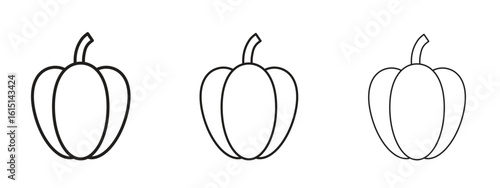 Capsicum icon. Simple element illustration. Can be used for web and mobile.