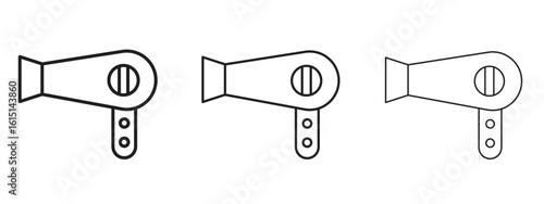 Blow dryer icon. Simple element illustration. Can be used for web and mobile.