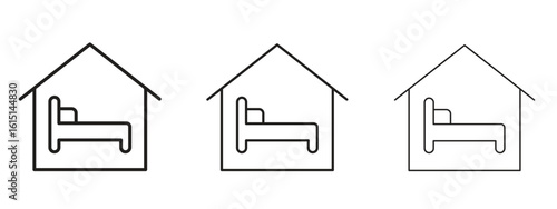 Accommodation icon. Simple element illustration. Can be used for web and mobile.