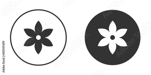 Neroli icon, symbol, Vector pictogram. Simple element illustration.
