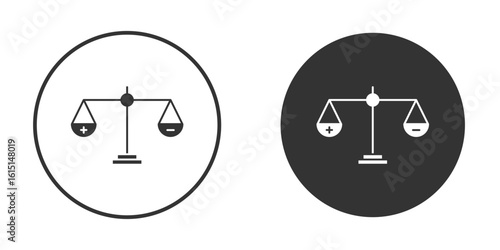 Moral icon, symbol, Vector pictogram. Simple element illustration.