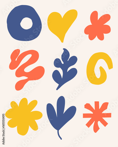 Abstract Nature Organic Shape Collections
