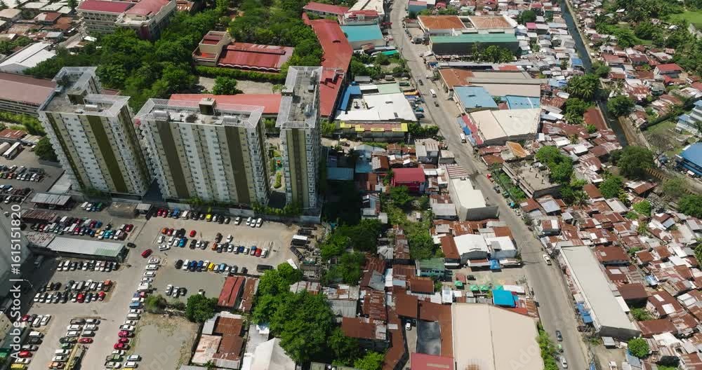 View of Cagayan de Oro with cars and modern buildings. Mindanao, Philippines. View of Cagayan de Oro with cars and modern buildings. Mindanao, Philippines.