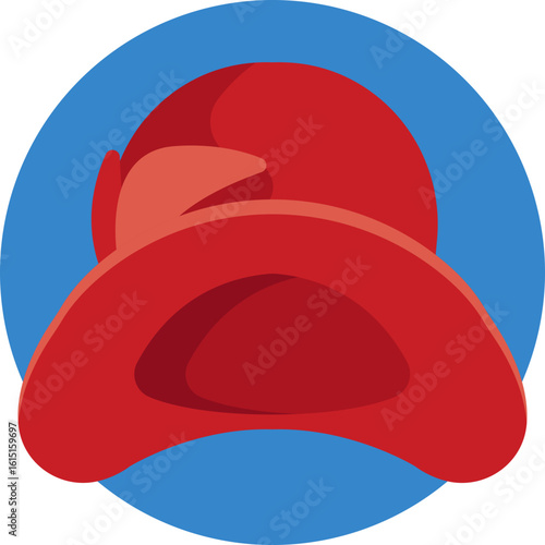 A vintage-style women's hat that covers the forehead and ears, often with a simple band.