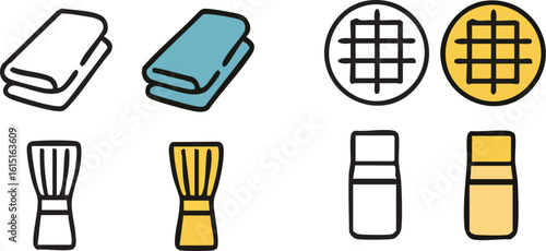 Spa and Wellness Icon Set 7.