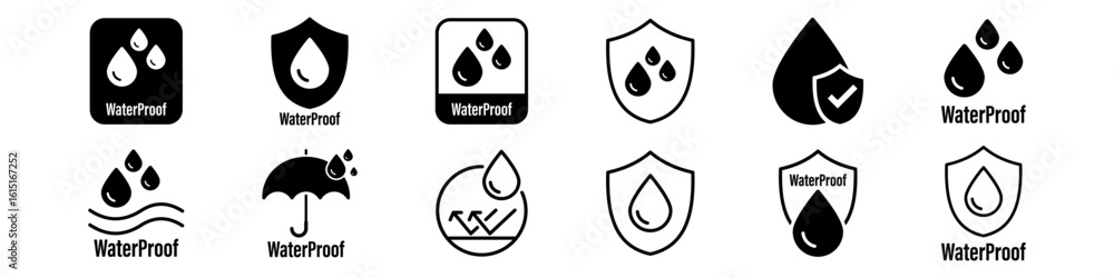 Φωτογραφία Waterproof icons