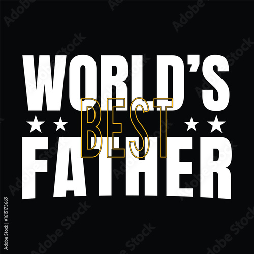 Father's day typography