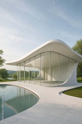 Панорамная вилла будущего