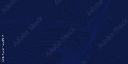 Premium background design with diagonal dark blue line pattern. Vector horizontal template for digital lux business banner, contemporary formal invitation, luxury voucher, prestigious gift certificate