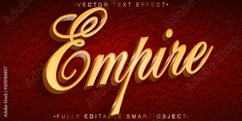  Royal King Empire Kingdom Crown Style Vector Fully Editable Smart Object Text Effect