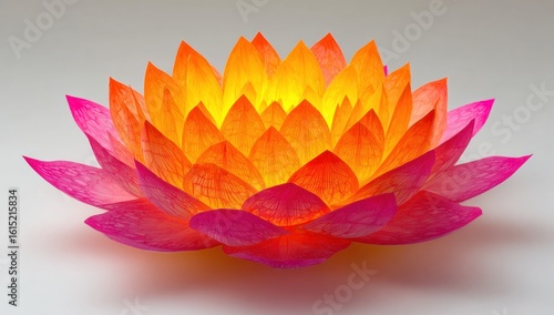 Vibrant Lotus Blossom