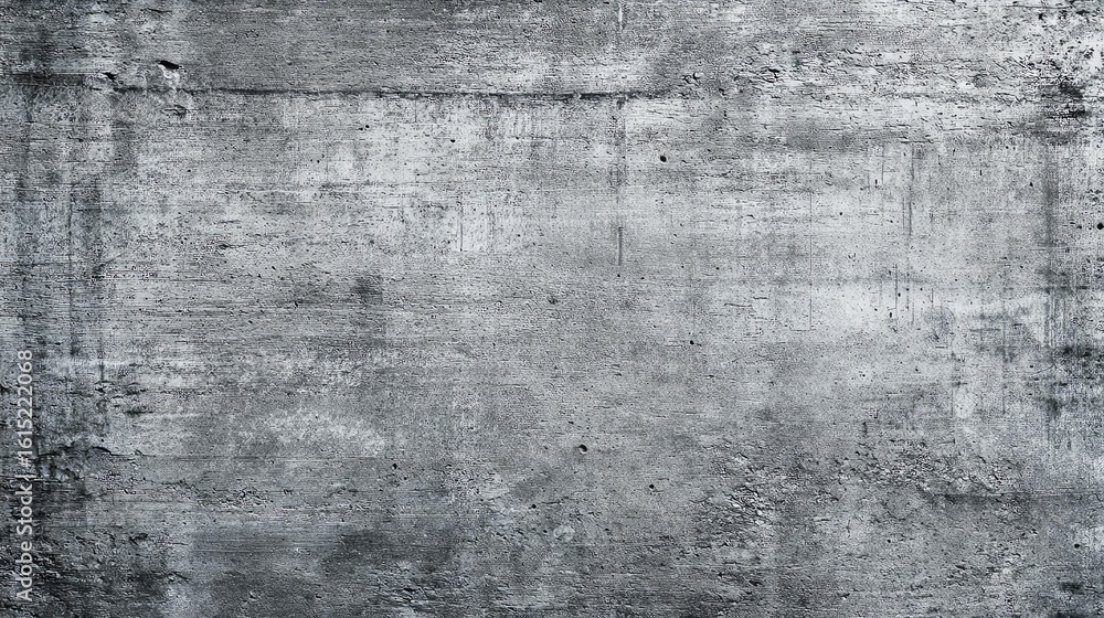 Fototapeta premium Grey textured concrete wall background Smooth concrete texture for design projects.