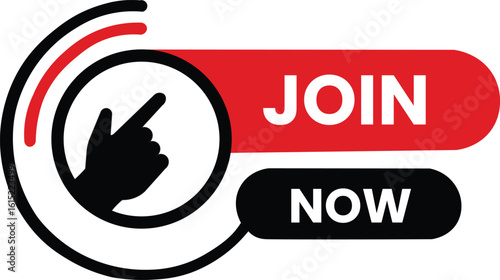 Join now button click here sign up today membership access