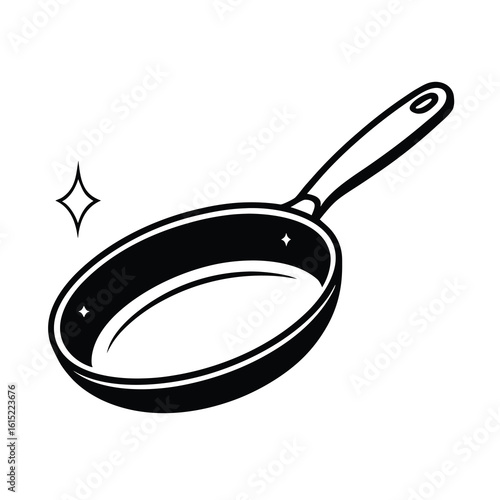 sparkling skillet kitchen utensil