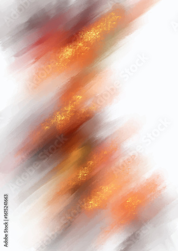 Abstract hand painted mixed media design for canvas wall art 2205
