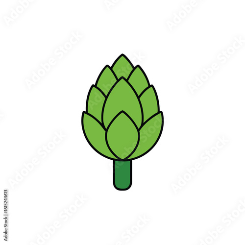 green leaf vector illustration