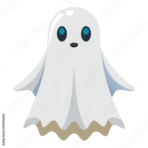 ghost cartoon illustration
