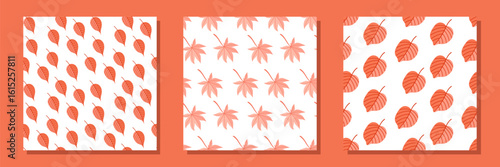 Engaging and Playful Seasonal Patterns that Feature Vibrant Fruits and Leaves Galore