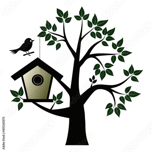 birds on a tree