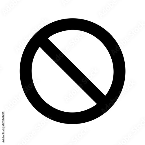 Ban icon vector illustration