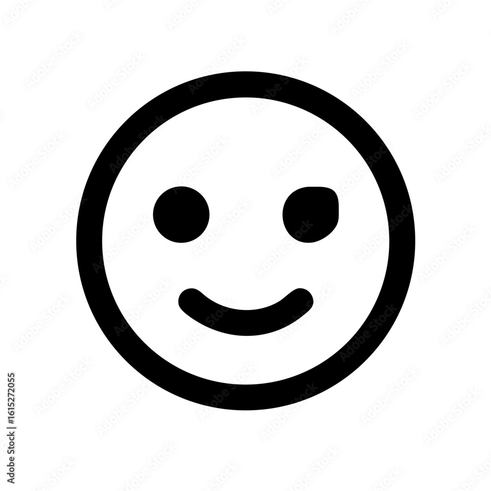 Fototapeta premium Emoji icon vector illustration