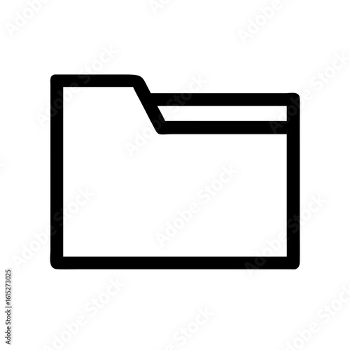Folder favorite icon vector illustration