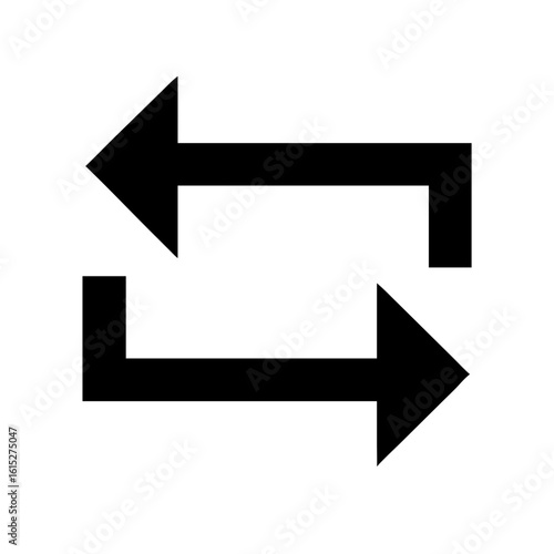 Swap icon vector illustration