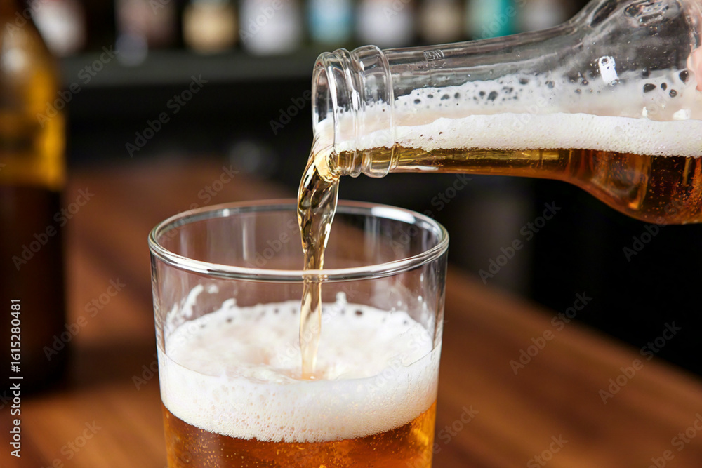 custom made wallpaper toronto digitalPour beer into the glass