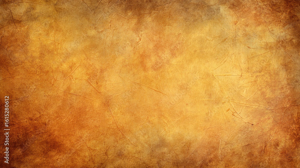 Obraz premium Textured abstract art with warm orange and brown tones isolated on white background