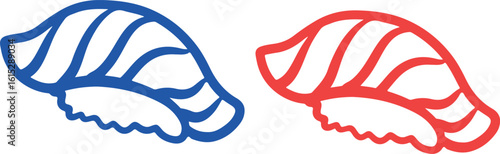 Sushi food ink Japanese cuisine	
