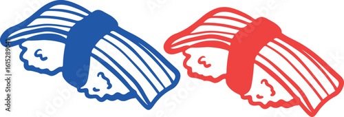 Sushi food ink Japanese cuisine	
