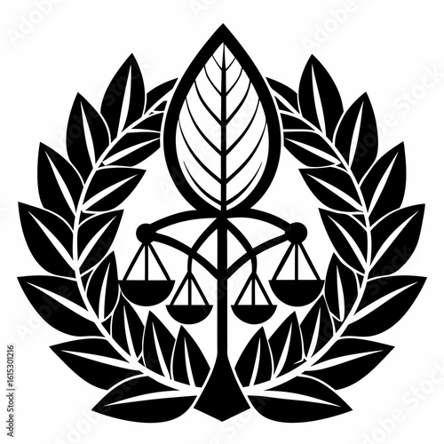 Emblem of Justice and Natures Balance.