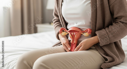 Women Health Awareness Concept Featuring Reproductive Care Medical Education Preventive Screening And Healthcare Support Initiatives