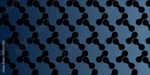 abstract blue background with circles meatball wallpaper texture.