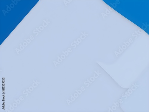 Modern Abstract Background with Geometric Shapes in Blue and Gray Tones – Clean 4K Design for Business or Presentation Use (AI Generated)