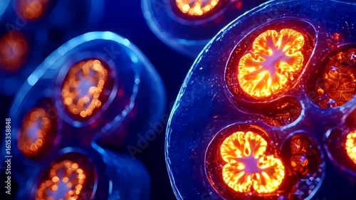 Luminous renal crosssections radiate life
